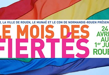 Rouen lance le Mois des Fiertés : cinéma, expositions, spectacles dans la diversité LGBTI (du 24 avril au 1er juin 2019)