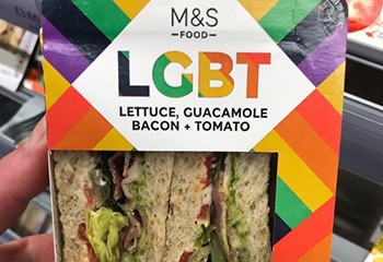 Les LGBT transformés en garniture de sandwich ?