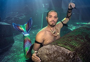 3 questions à Ludovic, organisateur de Mister Triton France, le premier concours d'homme-sirène du monde