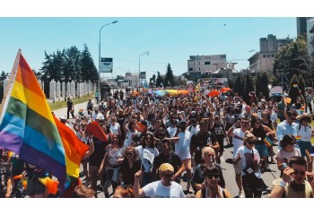 La première Pride réussie en Macédoine du nord.