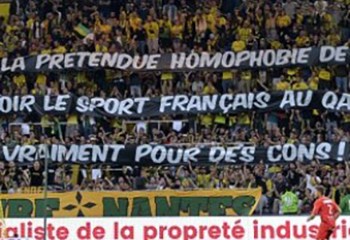 Homophobie dans les tribunes Des banderoles hostiles aux instances dans les stades de L1