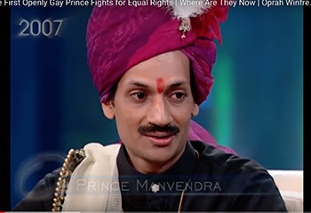 Le prince indien gay Manvendra Singh Gohi pense qu'il reste beaucoup à faire pour atteindre l'égalité LGBT