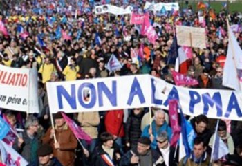 Paris / Manifestation Sept ans après le mariage pour tous, les anti-PMA pour toutes se mobilisent
