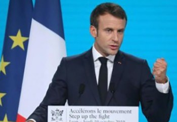 Conférence de Lyon Emmanuel Macron annonce une augmentation de 15% de la contribution de la France à la lutte contre le sida