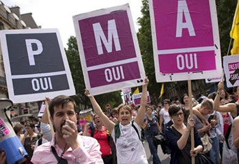 France : sept ans après le mariage gay, mobilisation contre la PMA pour toutes