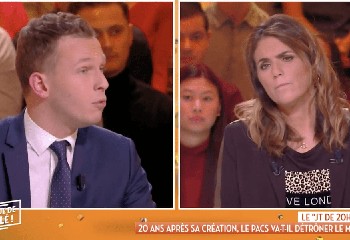 Les propos de ce chroniqueur de C8 sur le pacs ont choqué les internautes