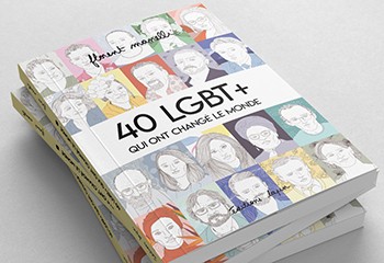 3 questions à Florent Manelli, auteur et illustrateur de « 40 LGBT+ qui ont changé le monde »