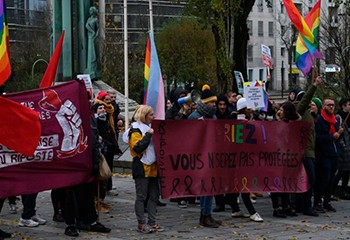 Nantes : une militante LGBT+ agressée à la manif anti-PMA