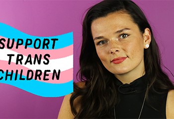 La top model Maxine Heron explique pourquoi il faut soutenir les enfants trans