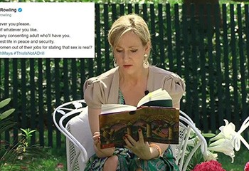 Ce tweet de J. K. Rowling vient de lui coûter une grande partie de ses fans LGBT+