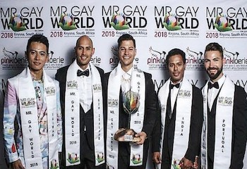 Le maître queux australien Jordan Bruno est le « Mr Gay World 2018 »