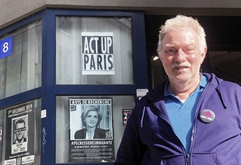 Après 30 ans de lutte contre le sida chez Act Up-Paris, Hugues Fischer prend sa retraite
