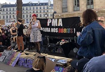 Manifestation pour la PMA pour toutes à Paris : « Vous dites que vous n’êtes pas homophobes, prouvez-le ! »
