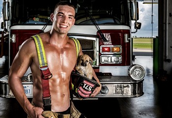 Calendrier 2019 des pompiers de Galveston