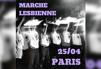 Collages Lesbiens organise une Marche lesbienne à Paris pour une PMA pour tou·tes