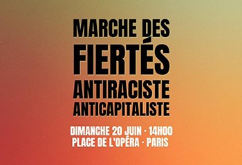 Une « Marche des Fiertés Antiraciste et Anticapitaliste » organisée à Paris dimanche 20 juin