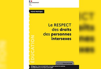 La Dilcrah publie sa fiche pratique sur le respect des droits des personnes intersexes
