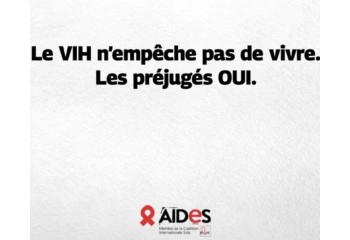 À l'occasion du 1er décembre, AIDES lance sa campagne : « Le VIH ne m’empêche pas de vivre, les préjugés oui »