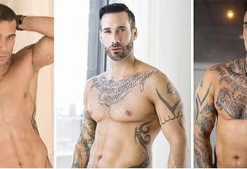 Le beau Canadien Alexy Tyler revient dans l’industrie du X avec plus de tatouages